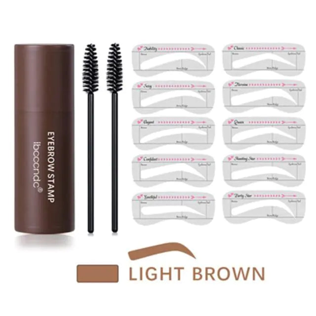 One Step Eyebrow stamp Makeup Kit